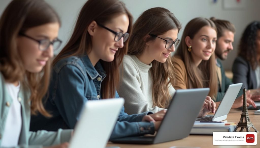 delf b1 preparation online free