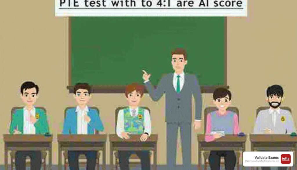 free pte mock test with ai score