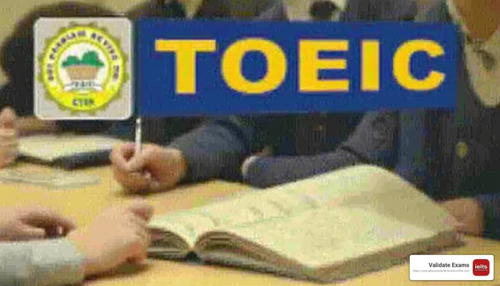 toeic certificate verification online