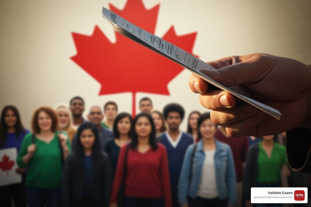 IELTS certificate Canada